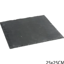 ASSIETTE ARDOISE 25X25CM