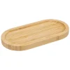 ASSIETTE BAMBOU OVALE 20X10CM