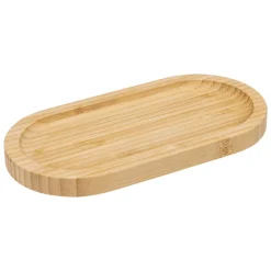 ASSIETTE BAMBOU OVALE 20X10CM