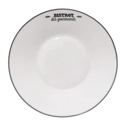 ASSIETTE CREUSE BISTROT 20CM