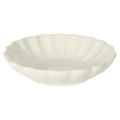 ASSIETTE CREUSE CALISTA ECRU D20CM