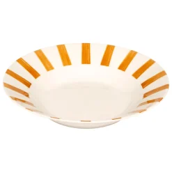 ASSIETTE CREUSE CHERI OCRE 20CM