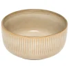 ASSIETTE CREUSE CHLOE BEIGE 14CM