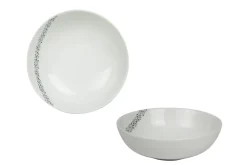 ASSIETTE CREUSE DOTTIES 18.5CM PORCELAINE