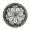 ASSIETTE CREUSE MANDLA VERT D.20CM