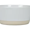 ASSIETTE CREUSE NATURAL 14CM BLANC GRES