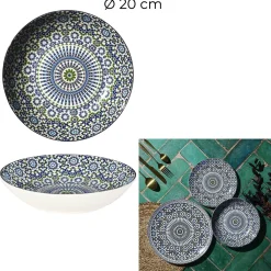 ASSIETTE CREUSE SANA D20CM