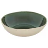 ASSIETTE CREUSE WONJA VERT 19CM