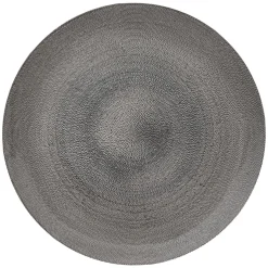 ASSIETTE DE PRESENTATION AURORE GRIS D.33CM