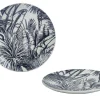 ASSIETTE DESSERT JUNGLE 19CM PORCELAINE