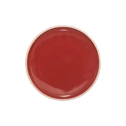 ASSIETTE DESS SOFIA ROUGE 20CM