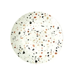 ASSIETTE EFFET TERRAZZO D20CM