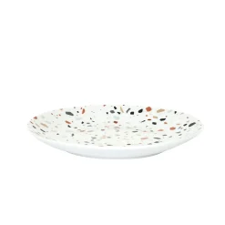 ASSIETTE EFFET TERRAZZO D20CM