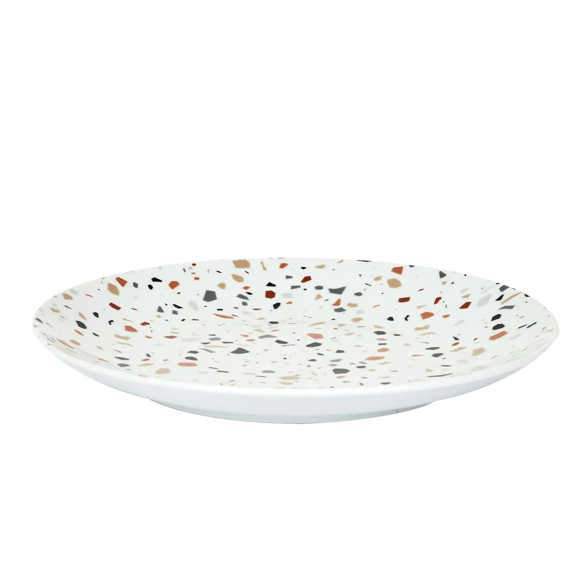 ASSIETTE EFFET TERRAZZO D26CM