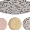 ASSIETTE FLORALE D.25CM