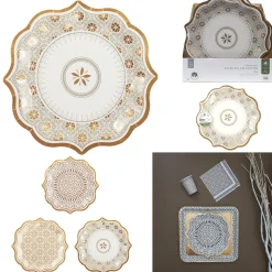 ASSIETTE JETABLE MIRAGE X6 PIECES
