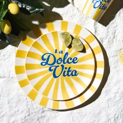 ASSIETTE PLASTIQUE DOLCE VITA D20CM