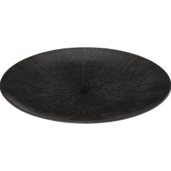 ASSIETTE PLATE ATELIER NOIR D.27CM