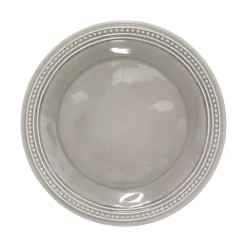 ASSIETTE PLATE CARMEN GRIS 27CM