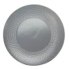 ASSIETTE PLATE 27CM DOTS GRIS GRES