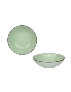ASSIETTE PLATE 27CM ORION VERT GRES
