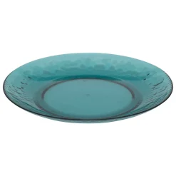 ASSIETTE PLATE ESTIVA 20CM BLEU PETROLE