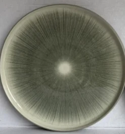 ASSIETTE PLATE EVA VERT D.27CM