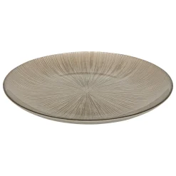 ASSIETTE PLATE GLORIA CHAMPAGNE 28CM