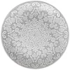 ASSIETTE PLATE HACIENDA GRIS 27CM