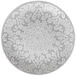 ASSIETTE PLATE HACIENDA GRIS 27CM