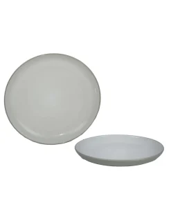 ASSIETTE PLATE MALAGA GRIS 27CM GRES