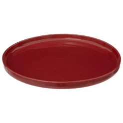 ASSIETTE PLATE MARIE GRENAT D.27CM