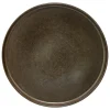 ASSIETTE PLATE TERRE INCONNUE MARRON 27CM