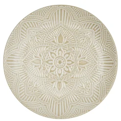 ASSIETTE SAHARA BEIGE D.27CM