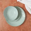 ASSIETTE SAHARA VERT D.27CM