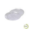 ASSIETTES DESSERT PLASTIQUE TRANSPARENT D.18CM X6PCS