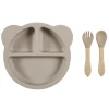 ASSIETTE SILICONE OURS