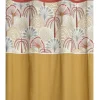 ASWAN RIDEAU 140X260CM CURRY