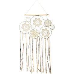 ATTRAPE REVES LILIA BLANC 95X59CM