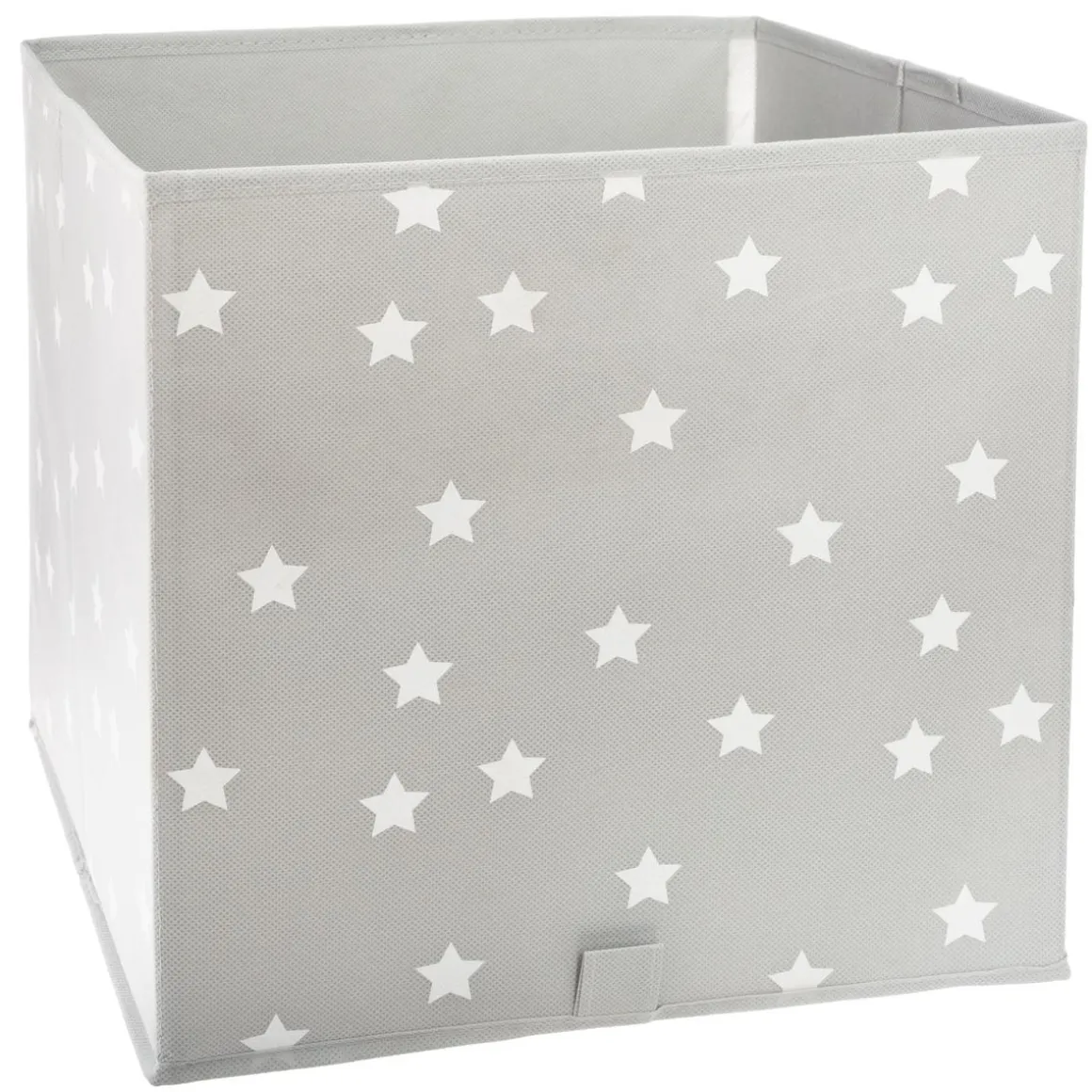 BAC RANGEMENT GRIS ETOILES