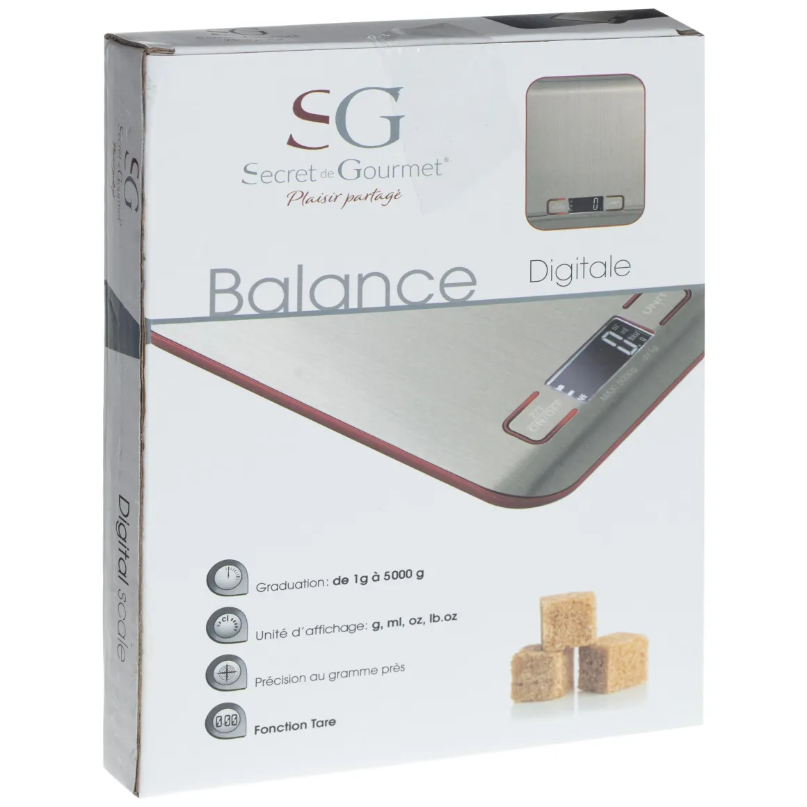 BALANCE DIGITALE INOX