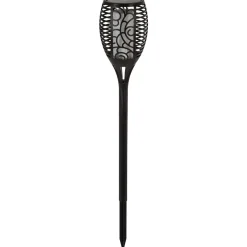 BALISE TORCHE SOLAIRE NOIR H.78CM
