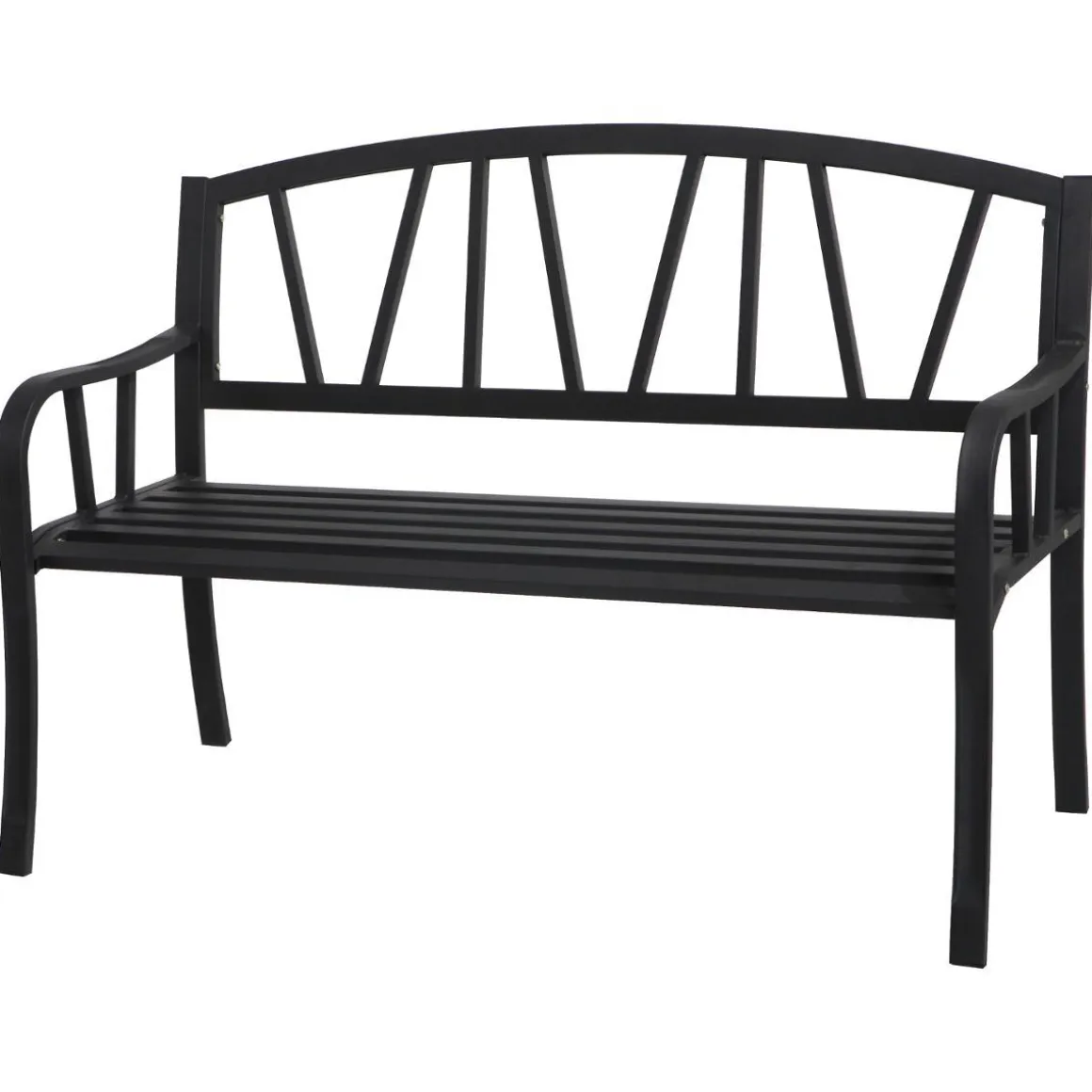 BANC ALVERNIA 3 PLACES NOIR