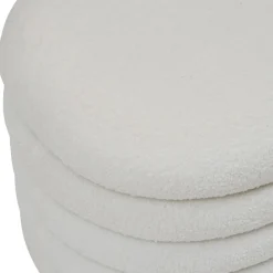 BANC COFFRE BOUCLETTE GIULIA D.110X46X40.5CM