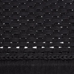 BANC NOIR SAFARI KAPAS D.104X37.5X40.5CM