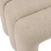 BANC SISCO TISSU ARGILE D.102X42X43.5CM