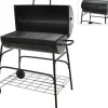 BARBECUE CYLINDRE A CHARBON D.39X100 HAUTEUR DE CUISSON 79CM