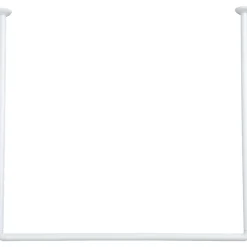 BARRE D ANGLE EN U 80X80X80CM ALUMINIUM BLANC