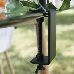 BARRE DECO DE TABLE AJUSTBLE NOIR