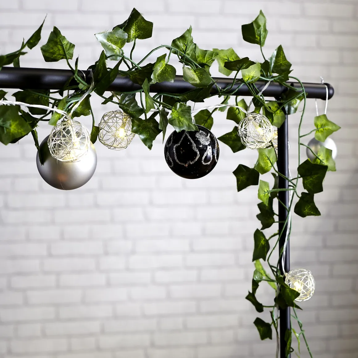 BARRE DECO DE TABLE AJUSTBLE NOIR